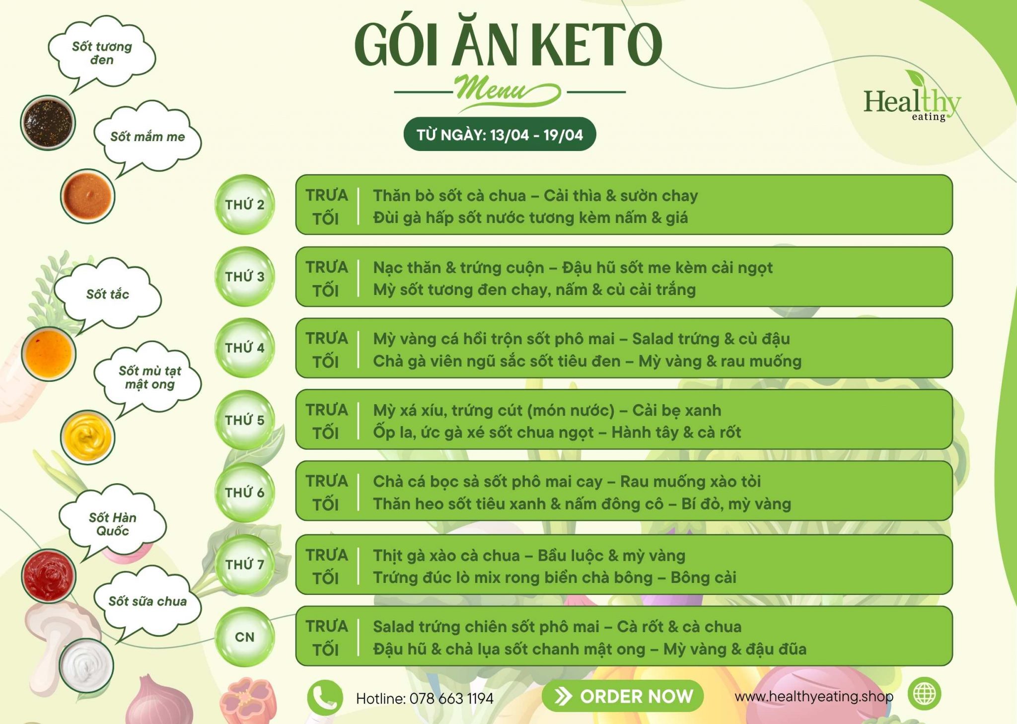 CHẾ ĐỘ ĂN GIẢM CÂN KETO