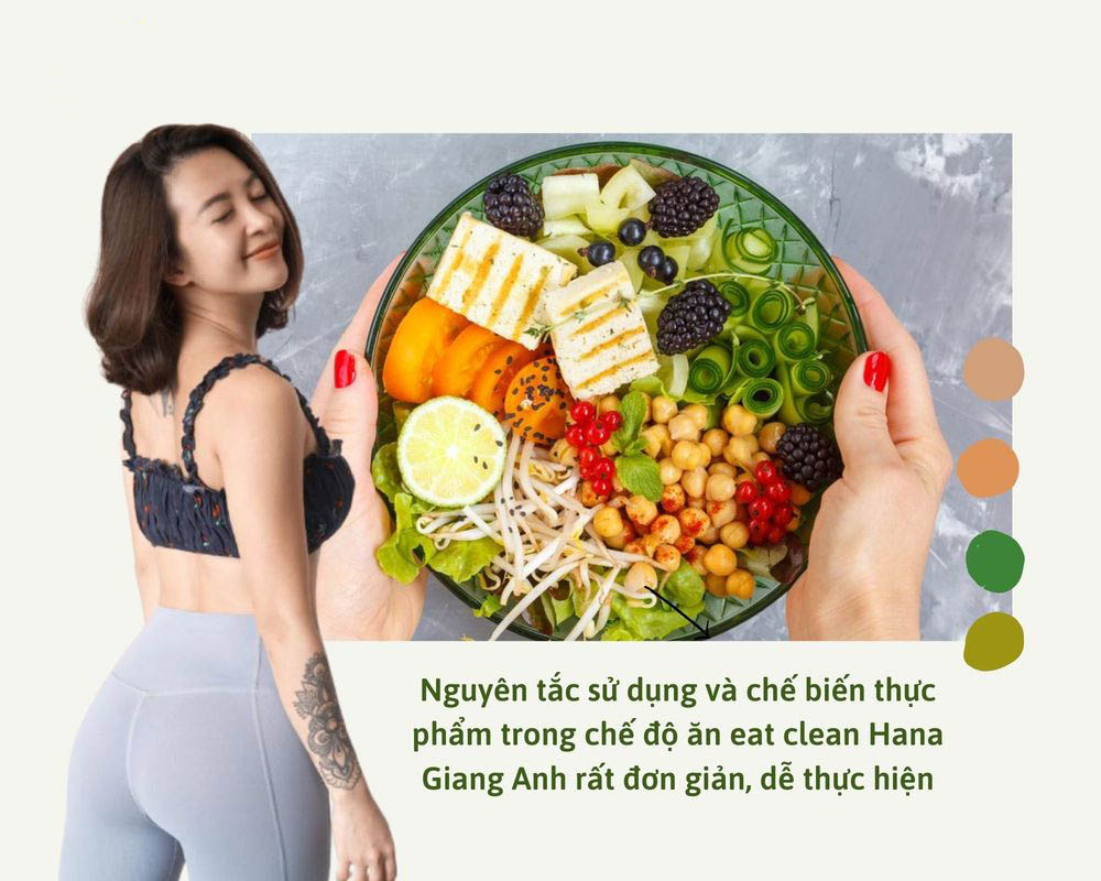 thuc don eat clean hana giang anh